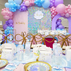 Lofaris Sequin Backdrop Panels Noble Party Glitter Decoration For Events