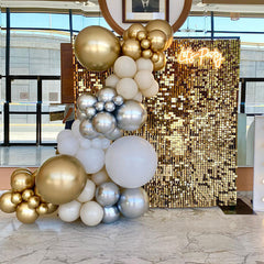Lofaris Shimmer Wall Backdrop Panels Noble For Paty Favor Glitter Decoration Event