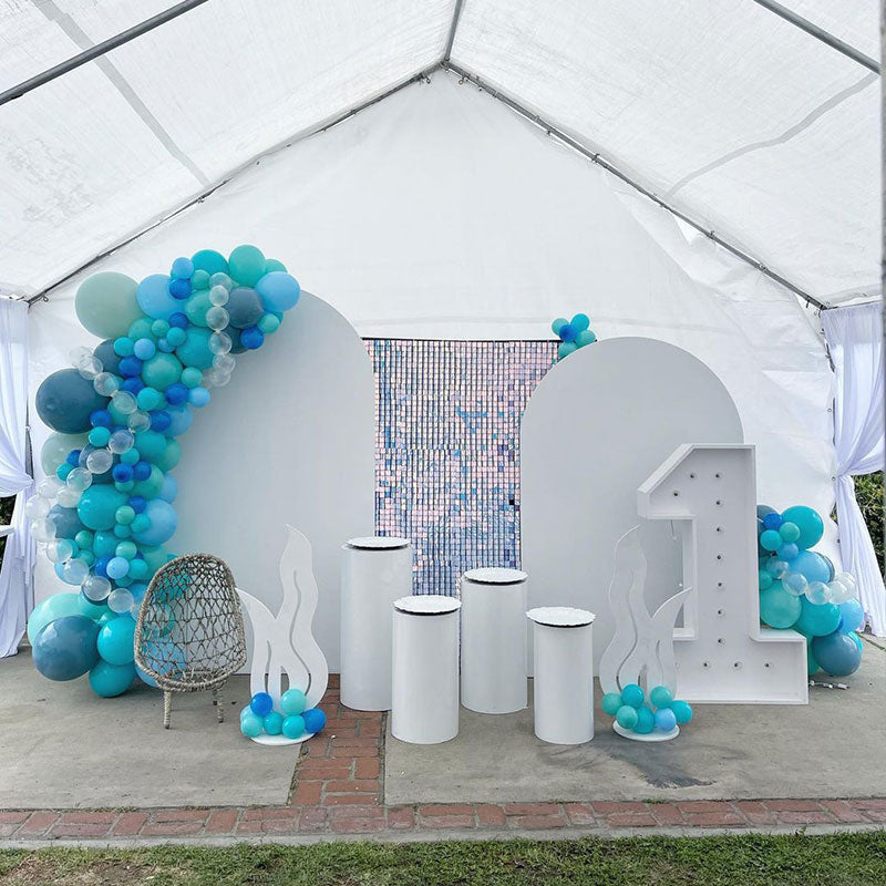 Lofaris Sequin Square Backdrop Noble For Party House Decoration Event