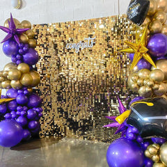 Lofaris Sequin Square Backdrop Noble For Party House Decoration Event