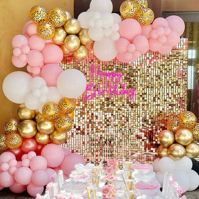 Lofaris Shimmer Wall Backdrop Panels Party Favor Bling Easy Set For Anniversary Proposal