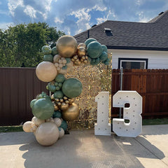 Lofaris Shimmer Wall Backdrop Panels Party Favor Bling Easy Set For Anniversary Proposal