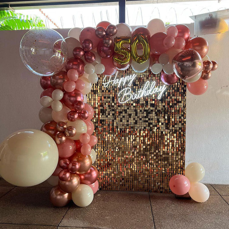 Lofaris Shimmer Wall Backdrop Panels Party Favor Bling Easy Set For Bridal Shower Birthday