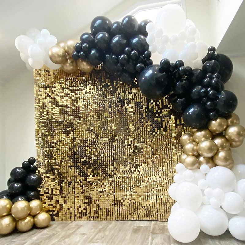 Lofaris Bling Shimmer Photo Backdrop Easy Set For Graduation Birthday