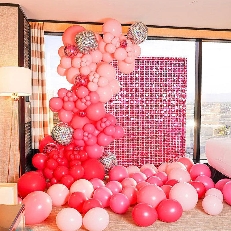 Lofaris Shimmer Wall Sequin Square Backdrop Favor For Bridal Shower