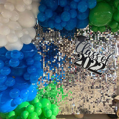 Lofaris Sequin Sequence Backdrop Panels Decoration Favor For Events