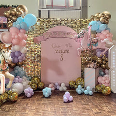 Lofaris Square Shimmer Wall Decoration Favor For House Party Event