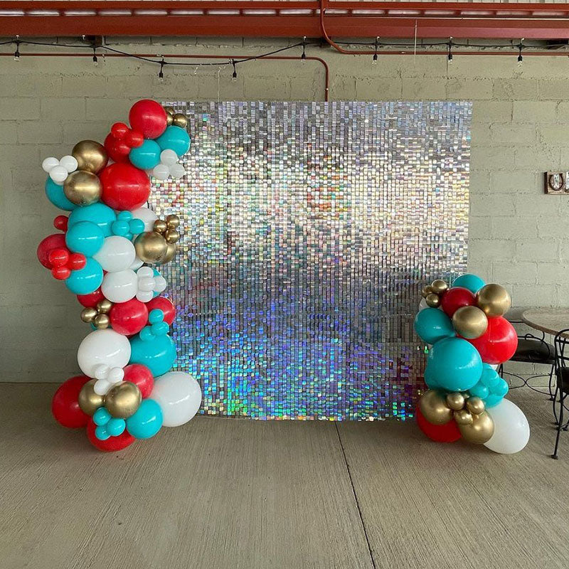 Lofaris Square Shimmer Wall Queen Of The Party Favor Birthday Baby Shower