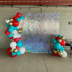 Lofaris Square Shimmer Wall Queen Of The Party Favor Birthday Baby Shower