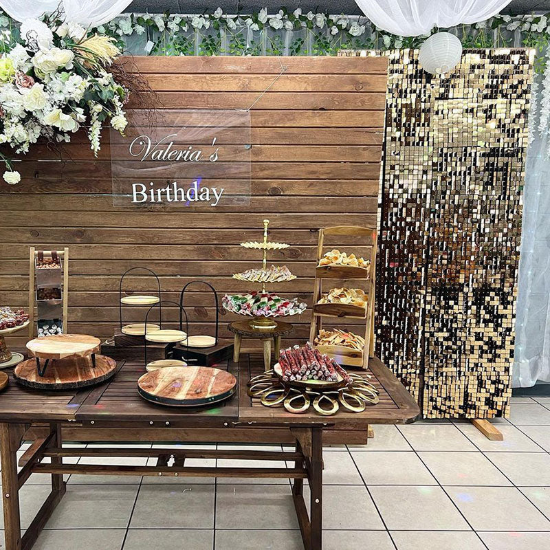 Lofaris Shimmer Wall Decoration Favor For Event Birthday Wedding