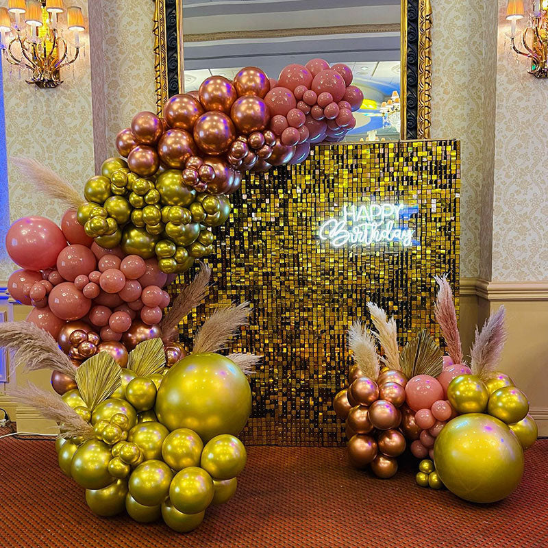 Lofaris DIY Sequin Backdrop Easy Set Bling Party Favor For Photo Booth