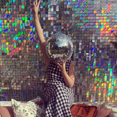 Lofaris Shimmer Photo Backdrop Sequin Panels For Wedding Graduation Holiday