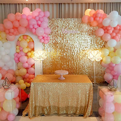 Lofaris Shimmer Photo Backdrop Sequin Panels For Wedding Graduation Holiday