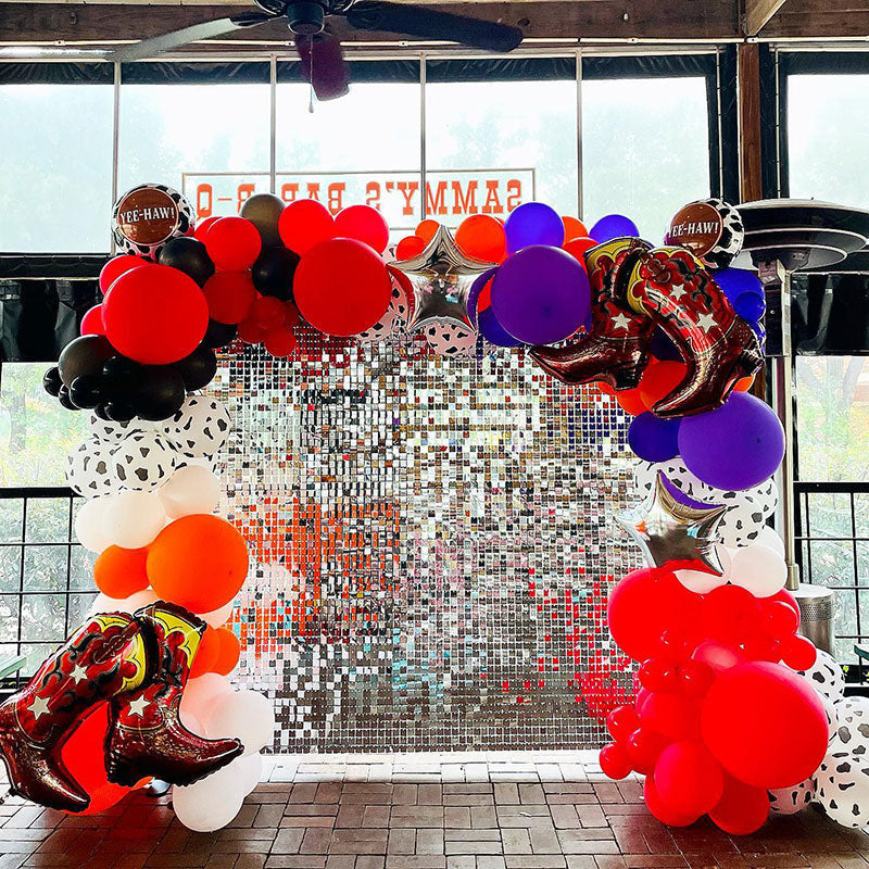 Lofaris Shimmer Backdrop Sequin Wall Panel For Birthday Party Supplies