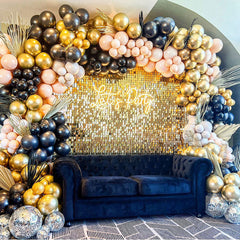 Lofaris Shimmer Mirror Sequin Tile Panel Party For Baby Shower Wedding