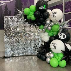 Lofaris Shimmer Wall Panels Sequins Backdrop For Events Home Decoration