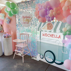 Lofaris Shimmer Wall Panels Sequins Glitter Backdrop for Party Events House Decor