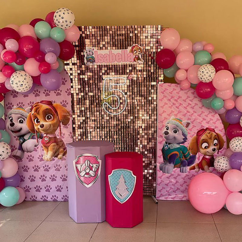 Lofaris Shimmer Wall Panels Sequins Glitter Backdrop for Party Events House Decor