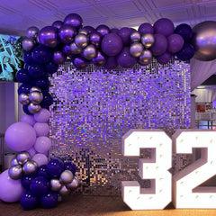 Lofaris Shimmer Wall Panels Backdrop Decoration Party Favor For Event