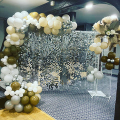 Lofaris Shimmer Wall Panels Backdrop for Prom Birthday Baby Shower Dance Party Favors