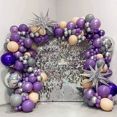 Lofaris Shimmer Wall Panels Backdrop Party Glitter House Decoration