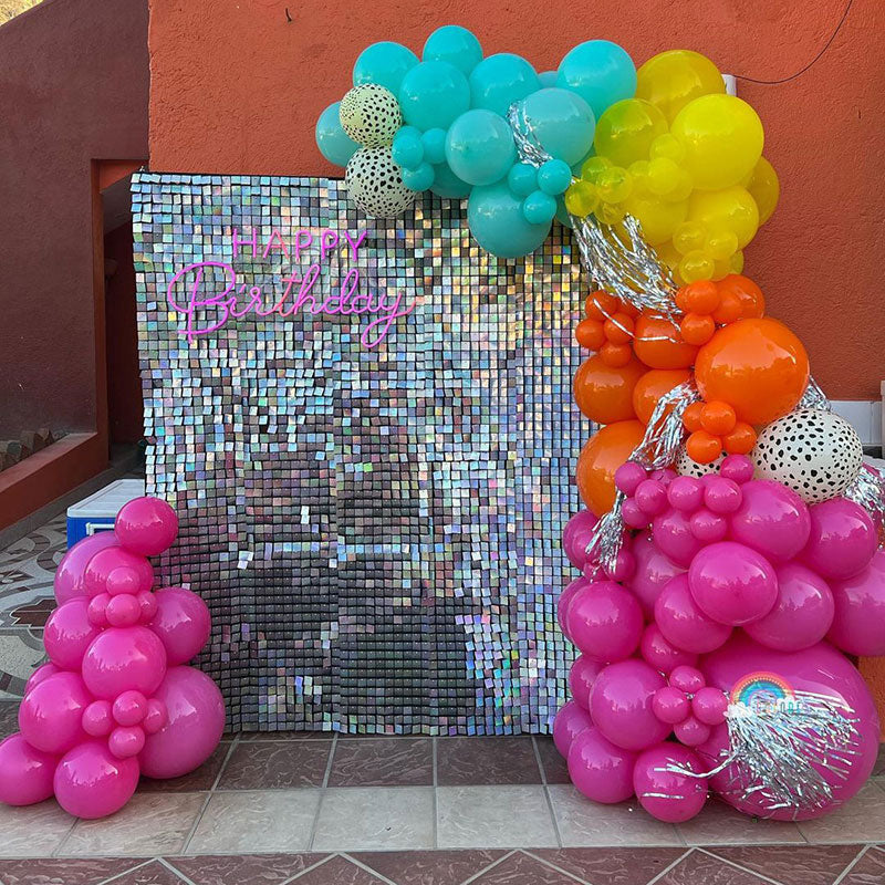 Lofaris Shiny Party Shimmer Wall Backdrop Panels Favor Best For Graduation Birthday Baby Shower