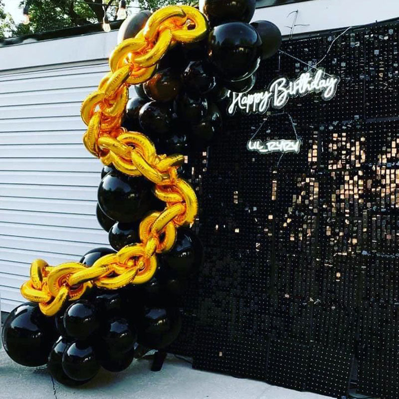 Lofaris Shiny Party Shimmer Wall Backdrop Panels Favor Best For House Decoration Birthday