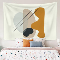 Lofaris Simple Bohemian Abstract Pattern Family Wall Tapestry