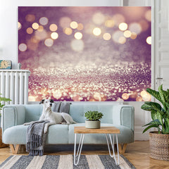 Lofaris Simple Golden Glitter Bokeh Backdrop for Phootshoot