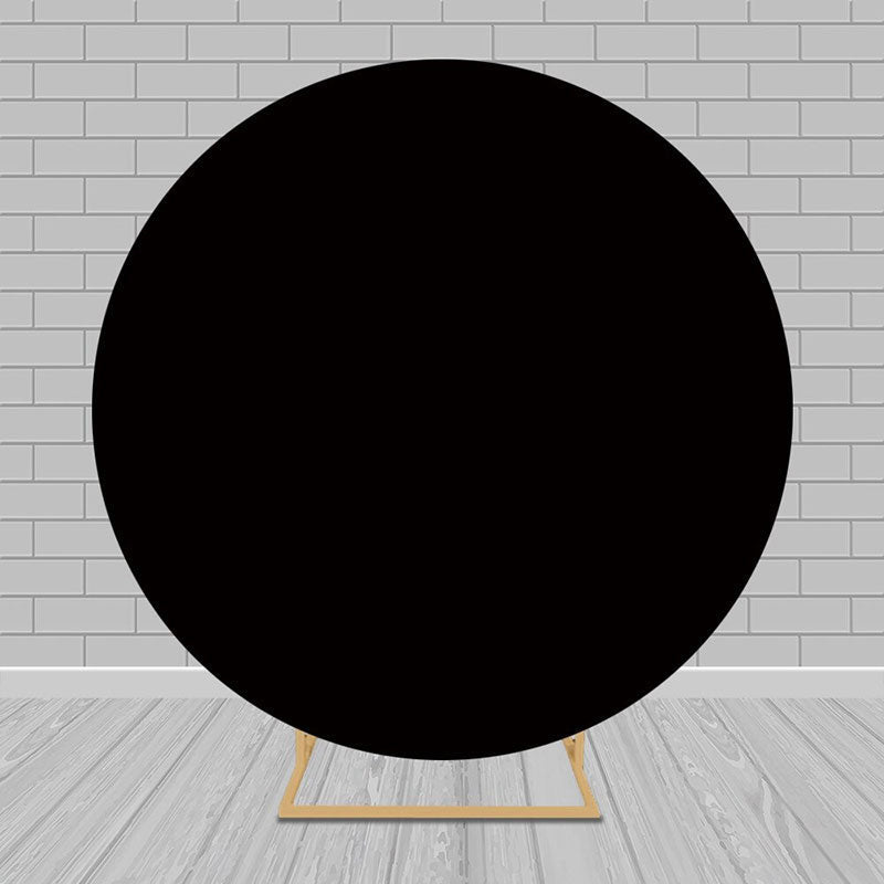Lofaris Solid Color Round Backdrop Circle Covers for Party