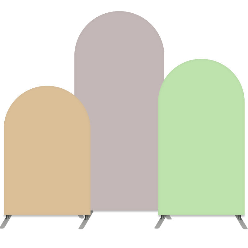 Lofaris Solid Colors Double Sided Party Arch Backdrop Kit