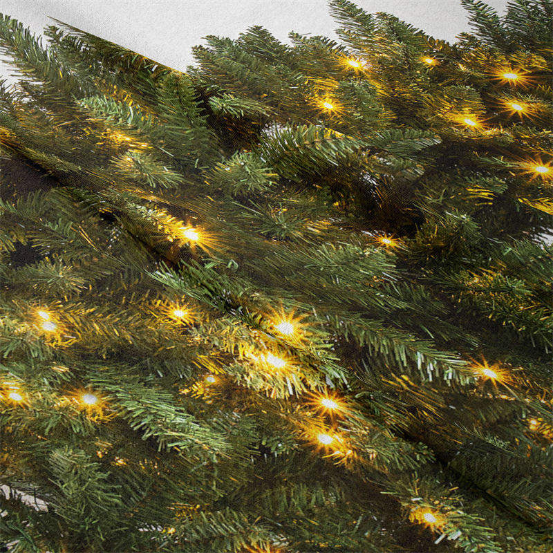 Lofaris Sparkle Green Christmas Tree Family Wall Tapestry