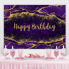 Lofaris Special Glitter Happy Birthday Backdrop For Female