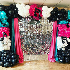 Lofaris Shimmer Sequin Wall Panels For Party Decor Anniversary Bridal Shower