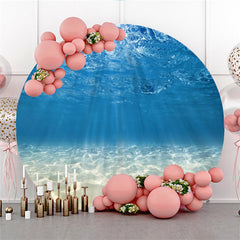 Lofaris Summer Under The Sea World Round Backdrop For Decoration