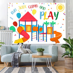 Lofaris Summer Water Park Play Party Backdrop For Adults