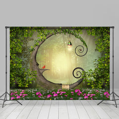 Lofaris Sunny Wonderland Forest Floral Spring Backdrop