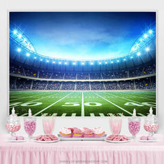 Lofaris Super Bowl Sport Theme Football Birthday Party Backdrop