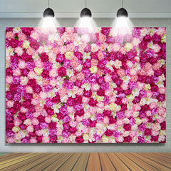 Lofaris Sweet Color Flowers Simple Lovely Wedding Backdrop