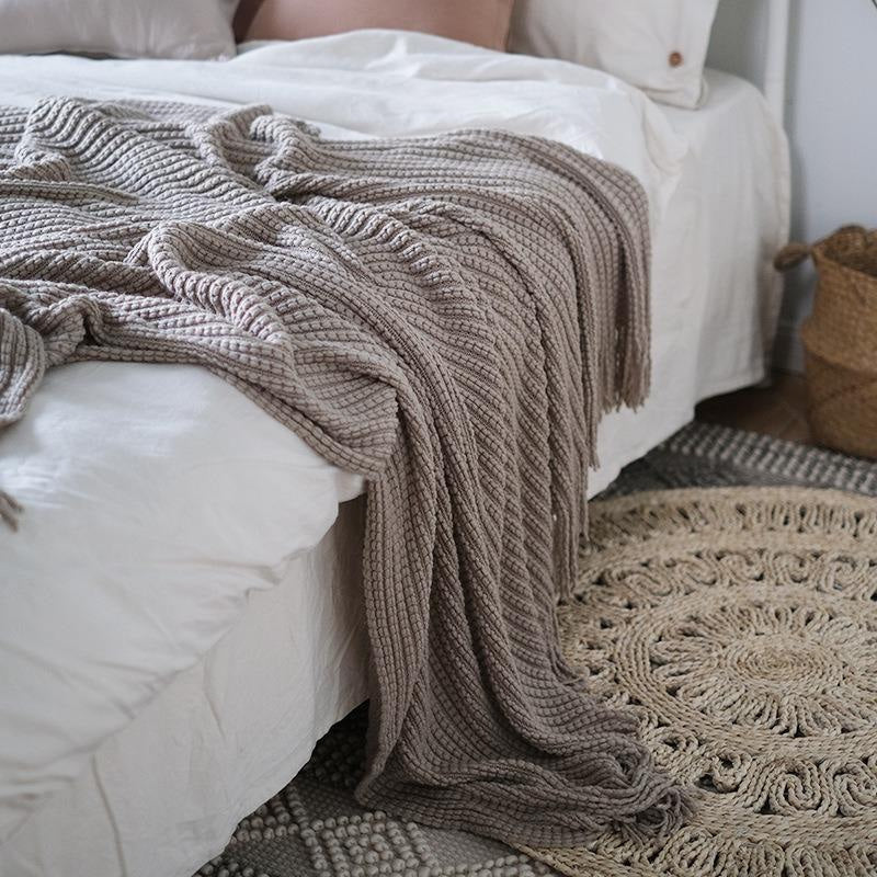 Lofaris Thicken Nordic Style Leisure Soft Blanket For Bed