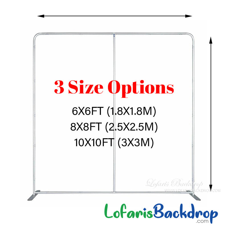 Lofaris Throws Or Bows Fabric Backdrop Cover for Baby Shower