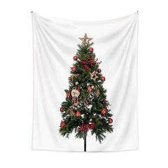 Lofaris Toy Ball Christmas Tree Wall Tapestry Room Deco