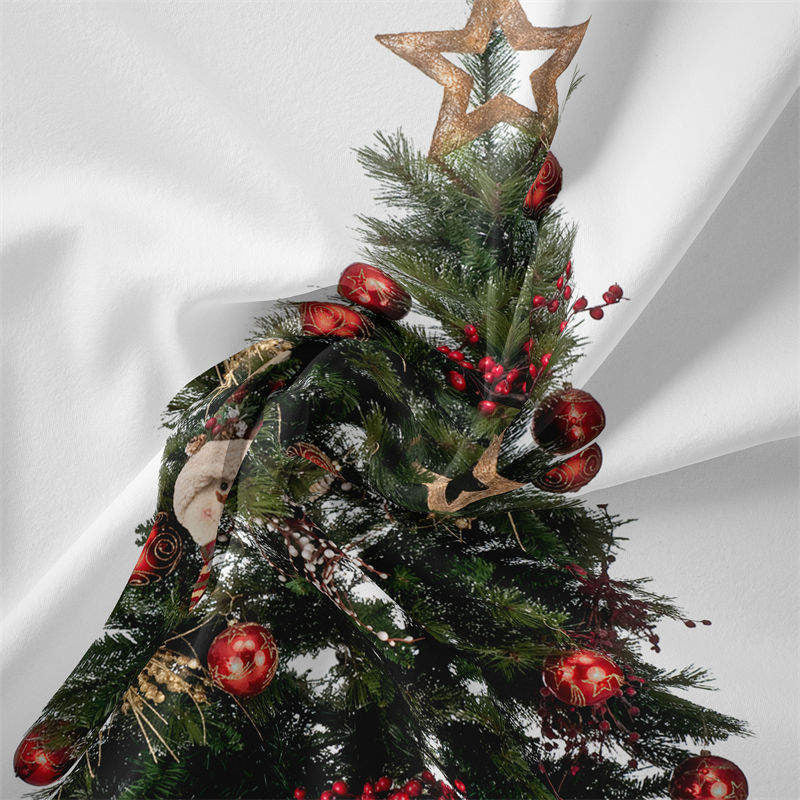 Lofaris Toy Ball Christmas Tree Wall Tapestry Room Deco
