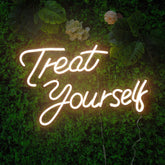 Lofaris Treat yourself LED Neon Sign Party Decor Room Light Art