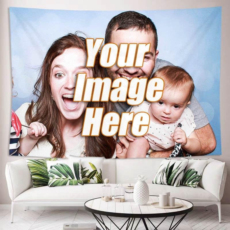 Lofaris Unique Gift for You Custom Tapestry From Photo