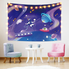 Lofaris Universe Galaxy Funny Trippy Novelty Custom Tapestry