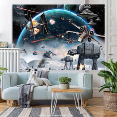 Lofaris Universe Wars Science Fiction Birthday Party Backdrop