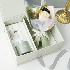 Lofaris Valentines Day Gift Flowers Aromatherapy Bouquet Box