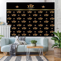 Lofaris VIP Hollywood Movie Event Party Decro Banner Backdrop