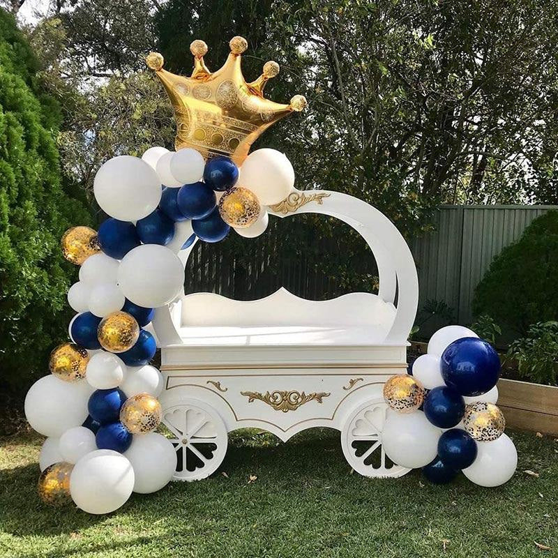 Lofaris White DIY 100 Pack Balloon Arch Kit | Party Decorations - Blue